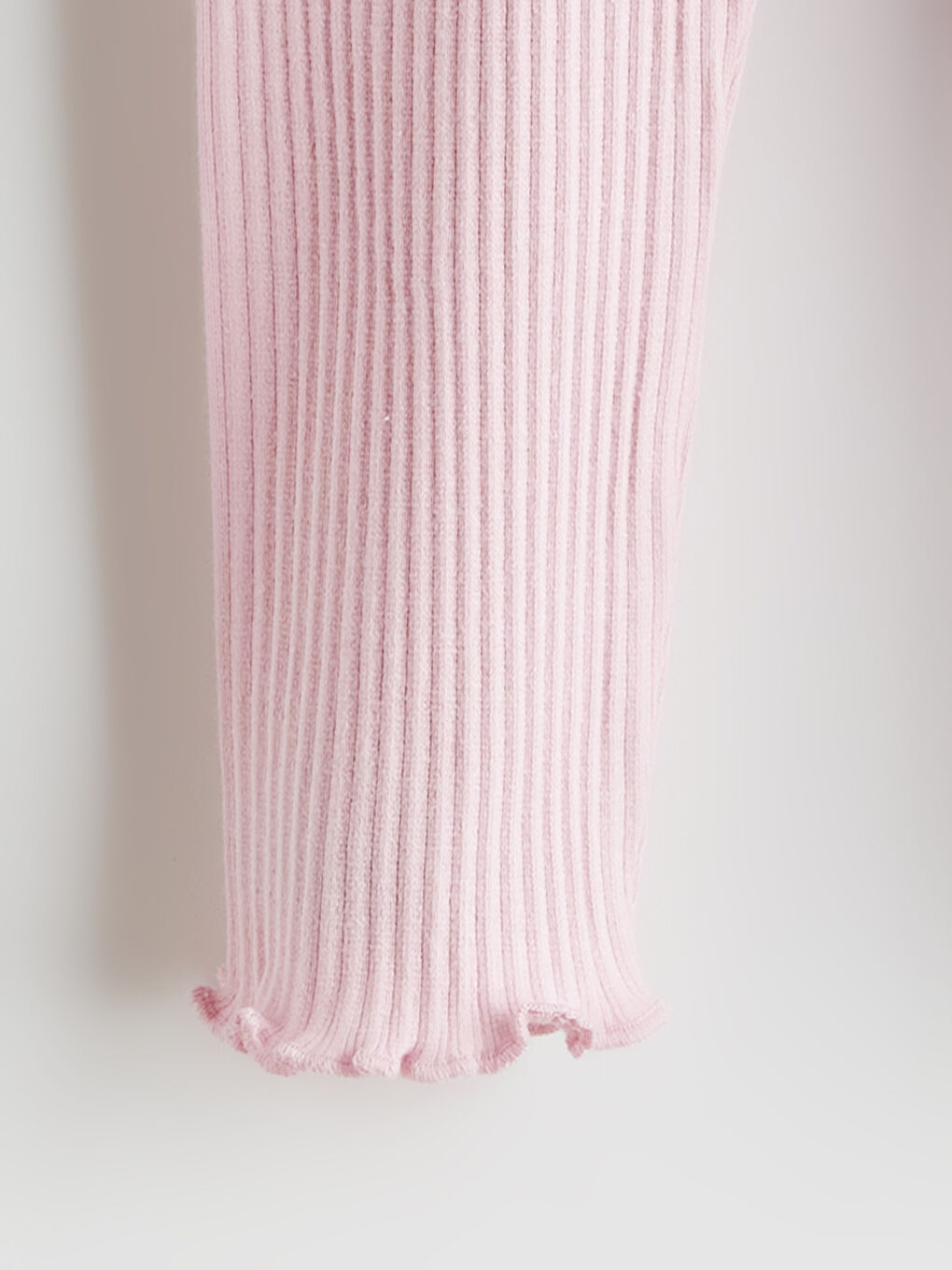 خصر مطاطي بنات صغار سروال ضيق-1