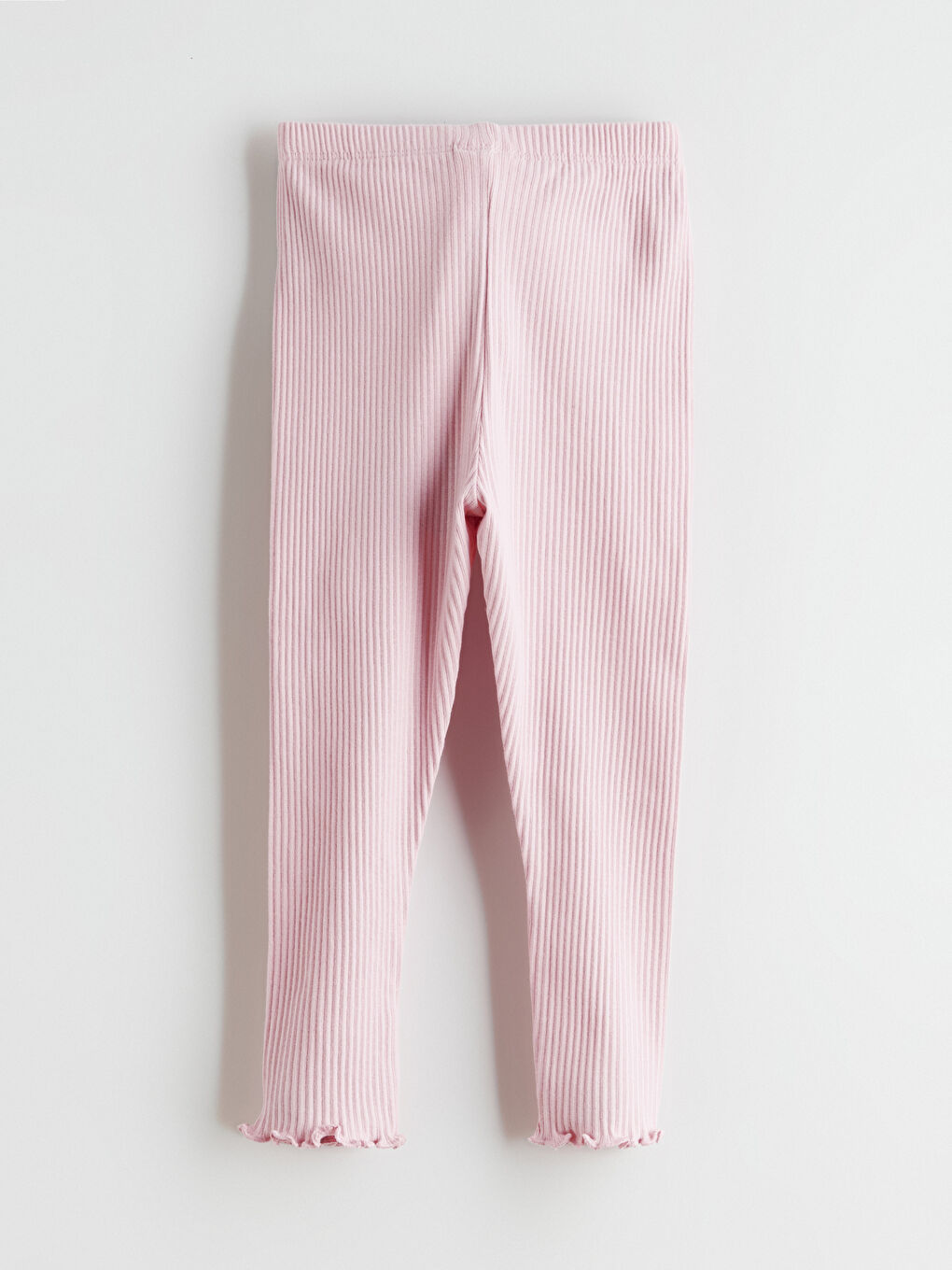 خصر مطاطي بنات صغار سروال ضيق-2