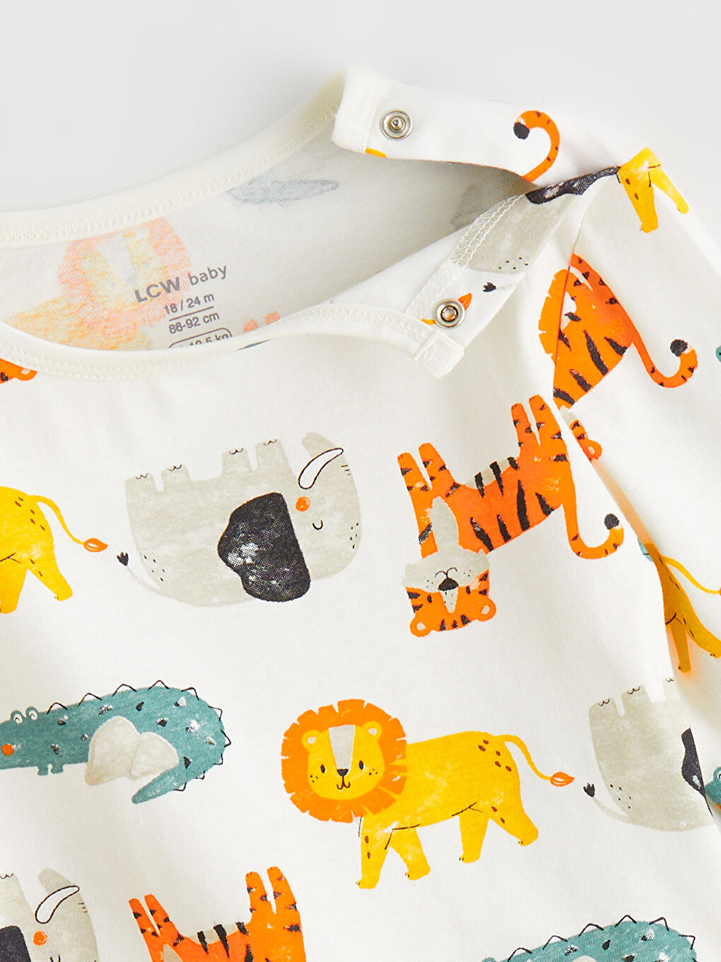 ნაბეჭდი ჩვილი ბიჭების მაისური-1