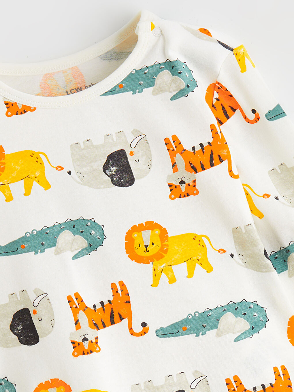 ნაბეჭდი ჩვილი ბიჭების მაისური-2