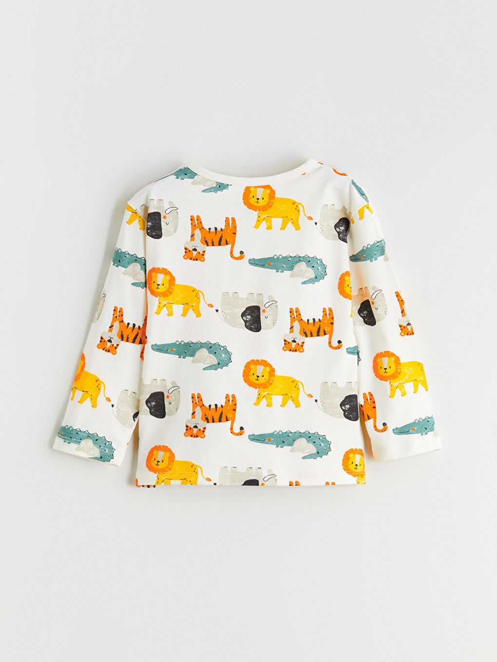 ნაბეჭდი ჩვილი ბიჭების მაისური-3