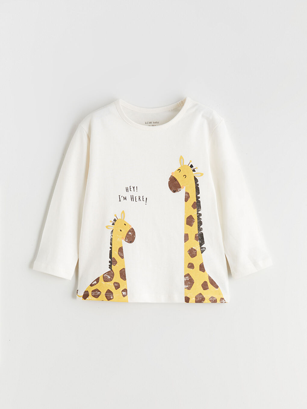 تيشيرت بيج فاتح / ايكرو طفل رضيع