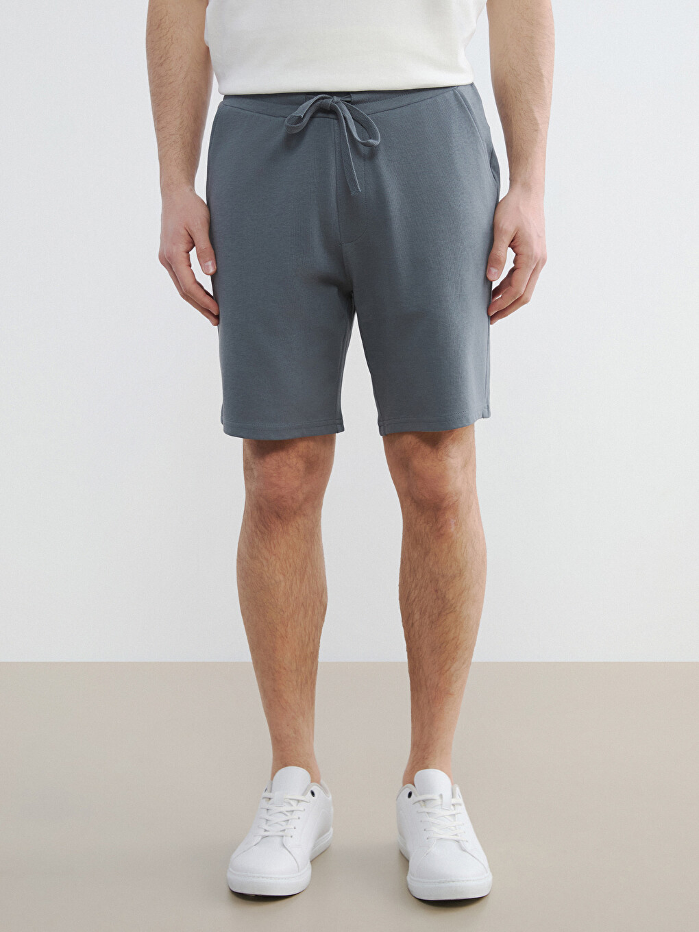 Standard Fit Men's Interlock Shorts-1