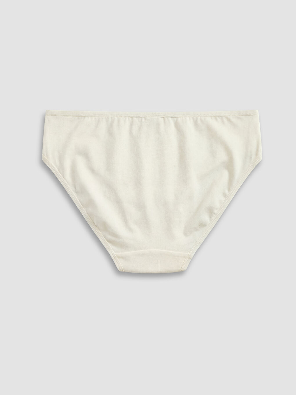 Pembe Düz Bikini Külot 3'lü-2