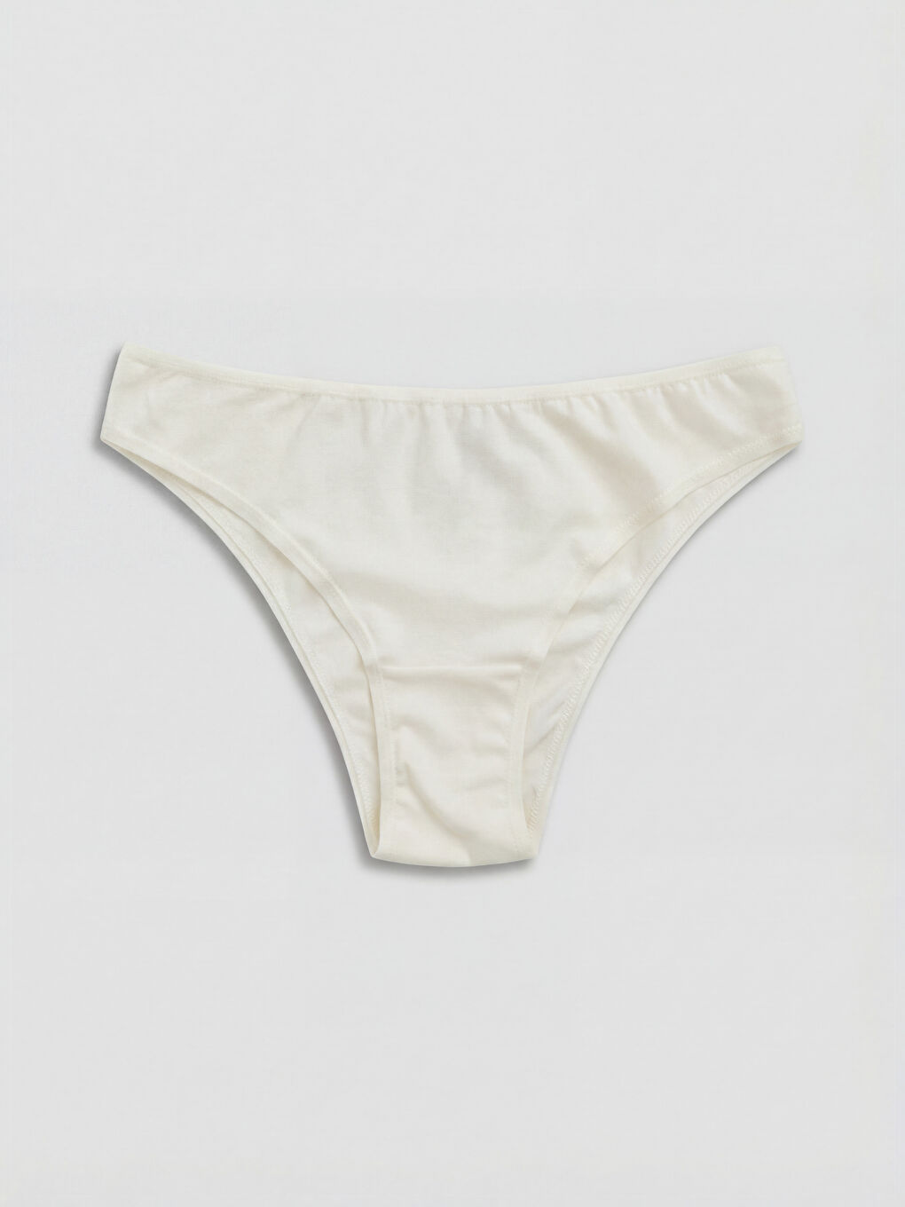 Pembe Düz Brazilian Külot 3'lü-3