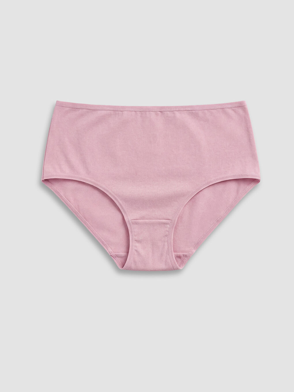 Pembe Yüksek Bel Külot 3'lü-4