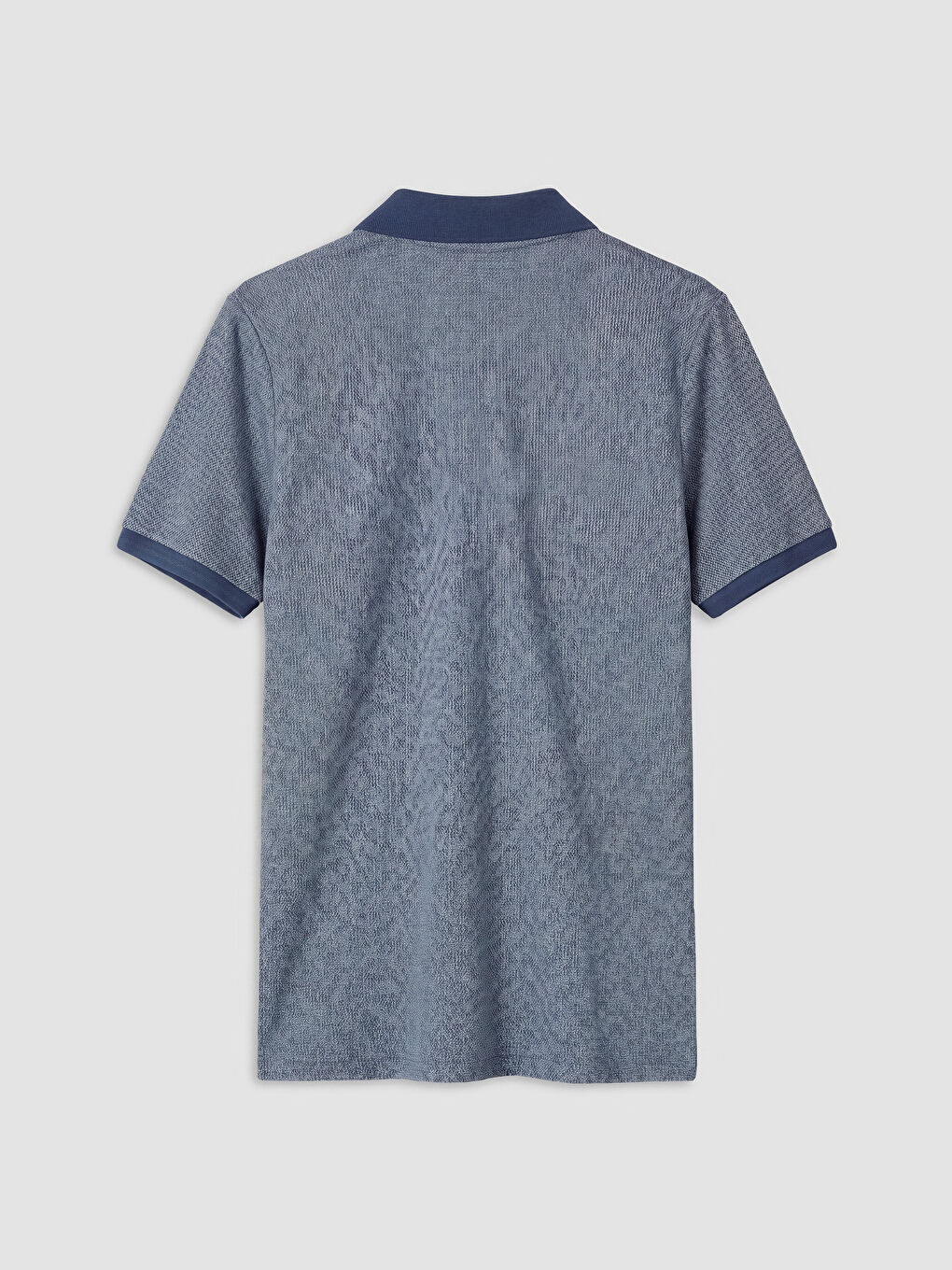 Lacivert Polo Yaka Erkek Tişört-5
