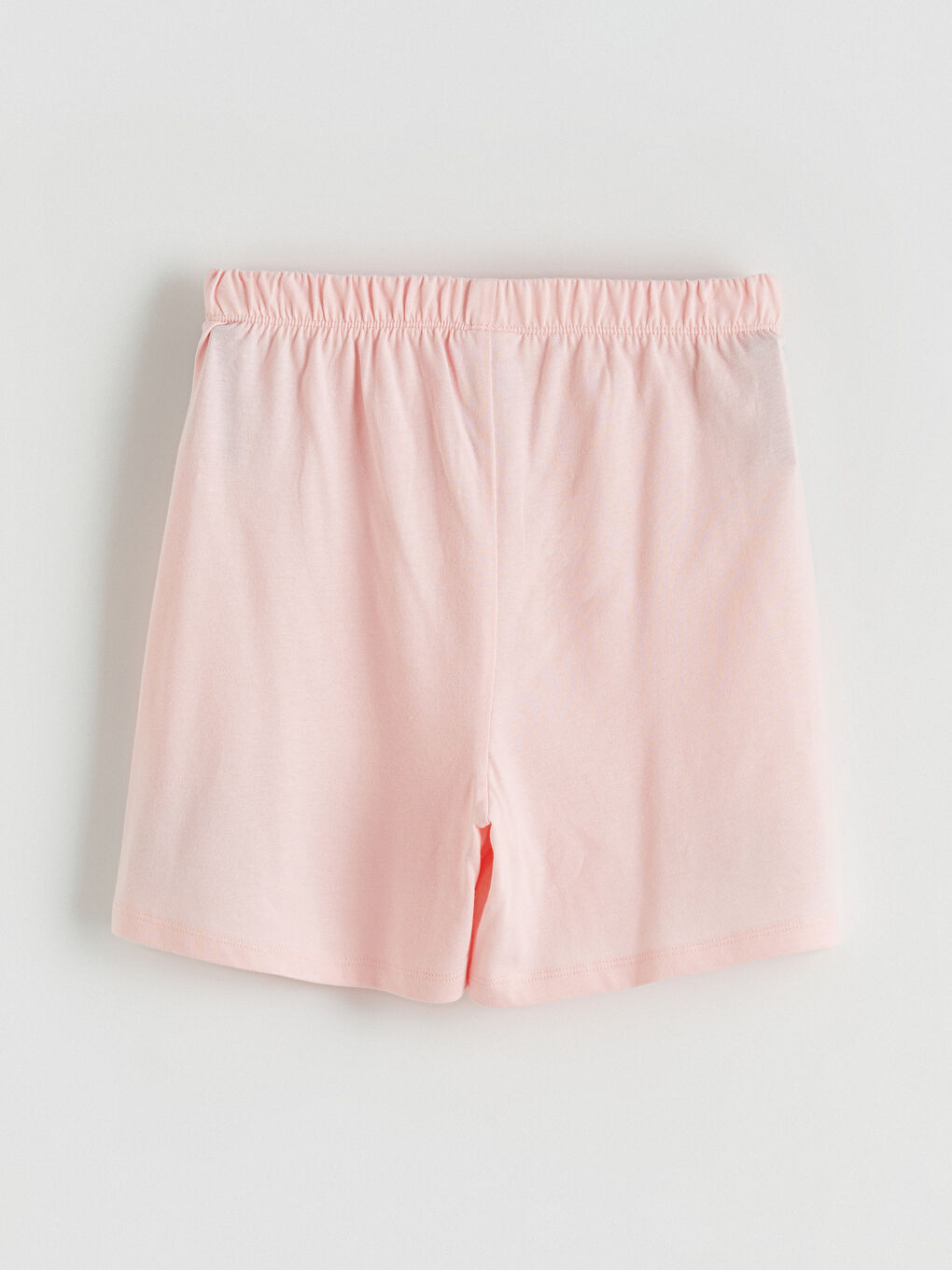 SVETLO BEŽ Kratka pidžama komplet Devojka-6