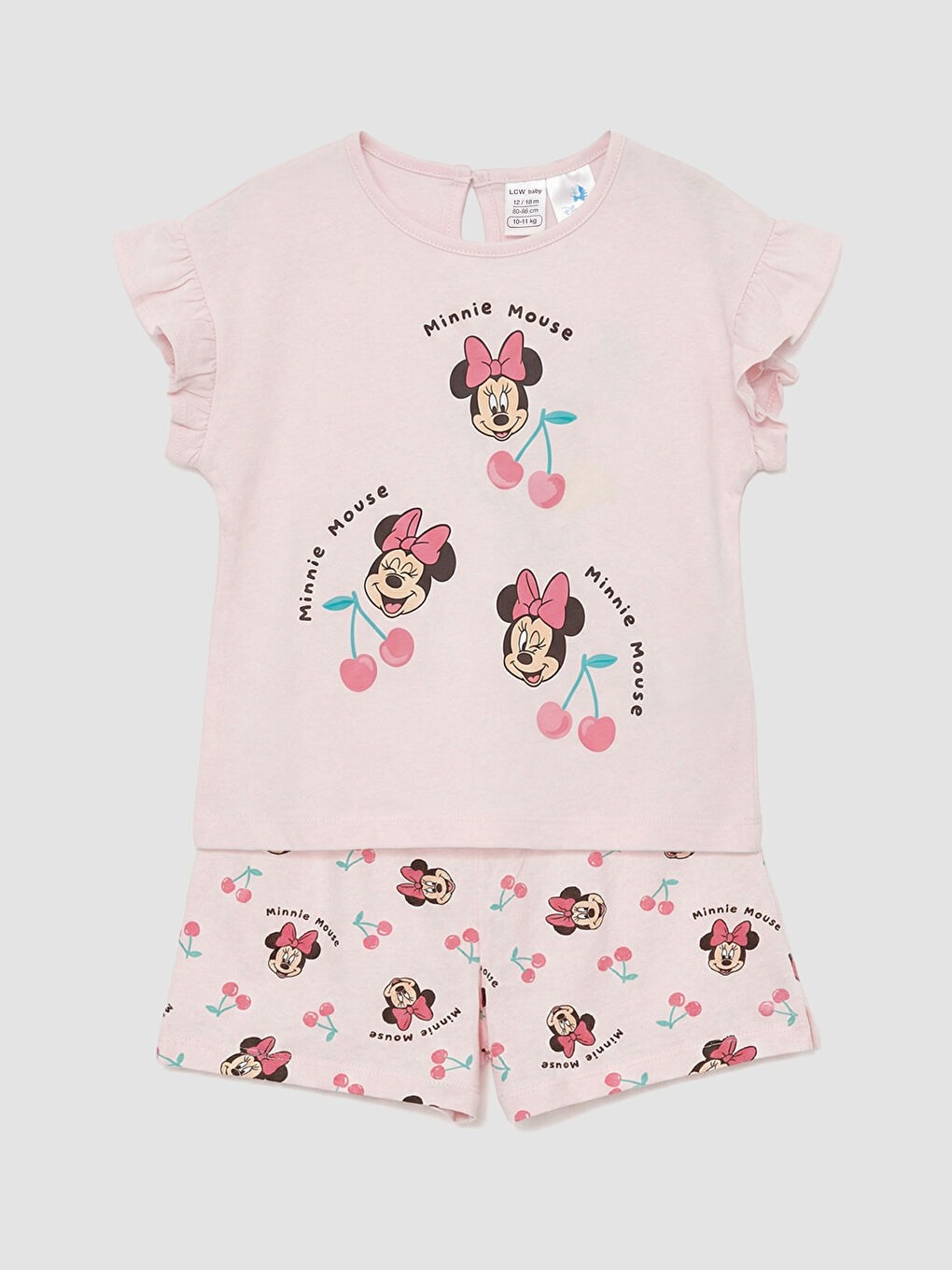 კრუ ნეკის მინნის მაუსის პრინტიანი გოგონების საბავშვო ნაკრები