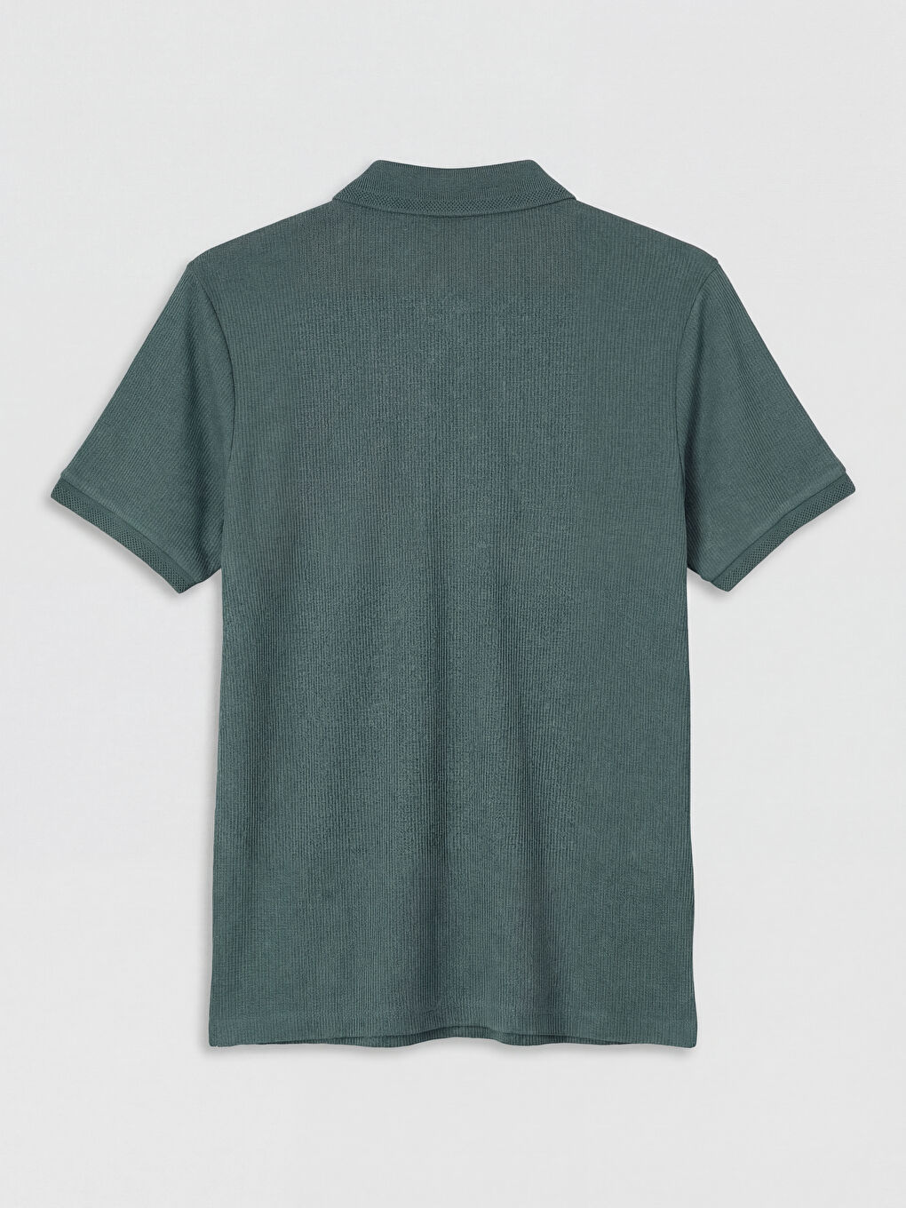 Mavi Polo Yaka Erkek Tişört-1