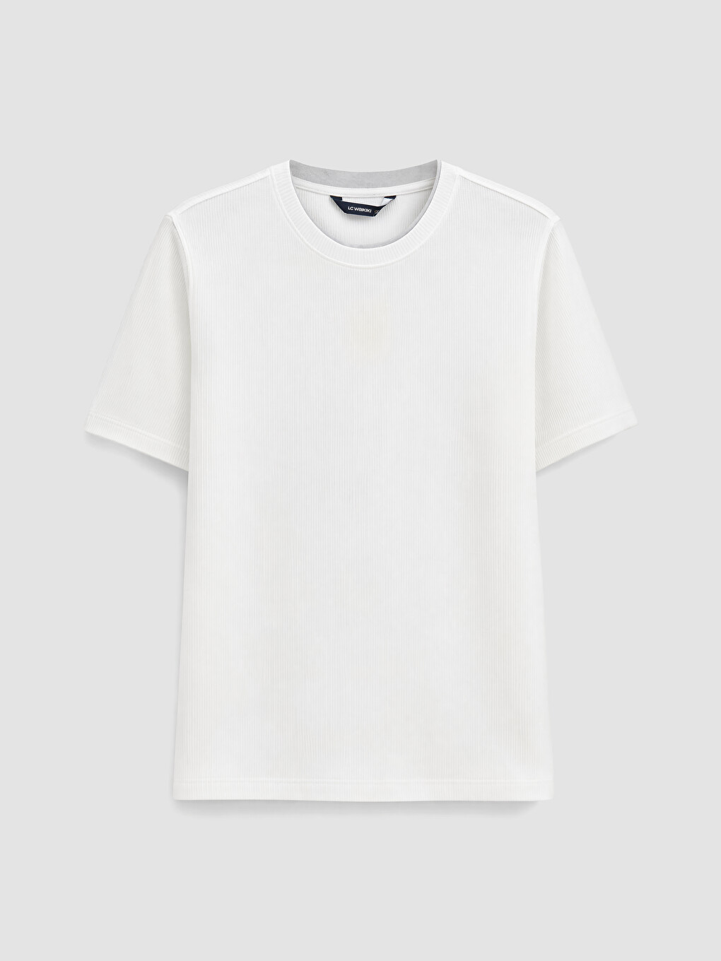 T-shirt Me Jakë Të Rrumbullakët Për Burra-4