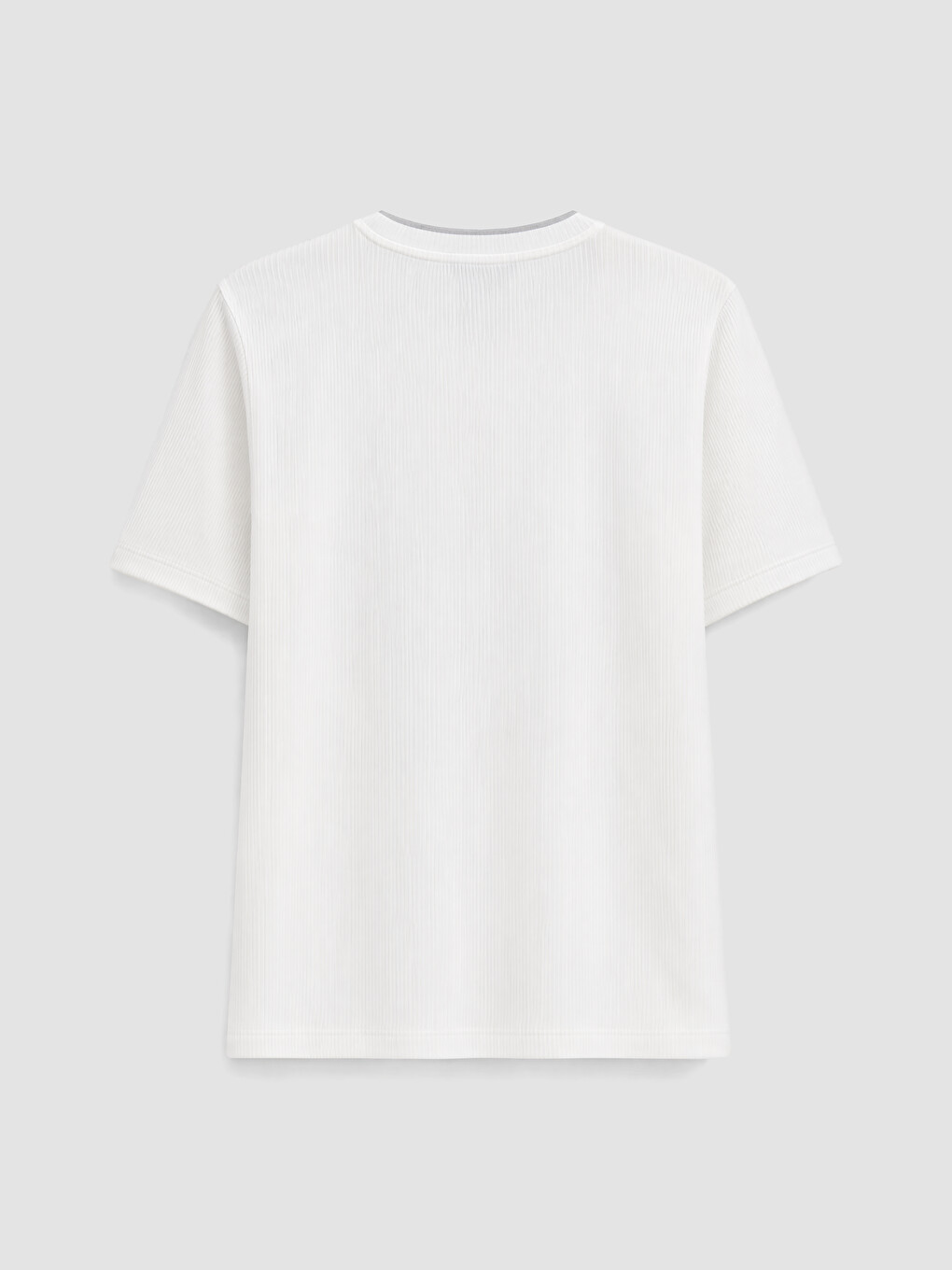T-shirt Me Jakë Të Rrumbullakët Për Burra-6