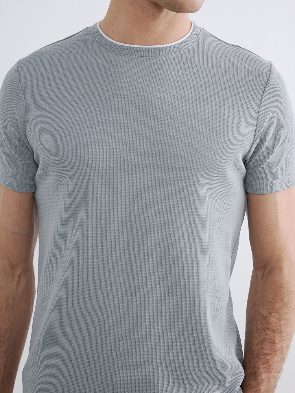 Crew Neck Men's T-Shirt-2