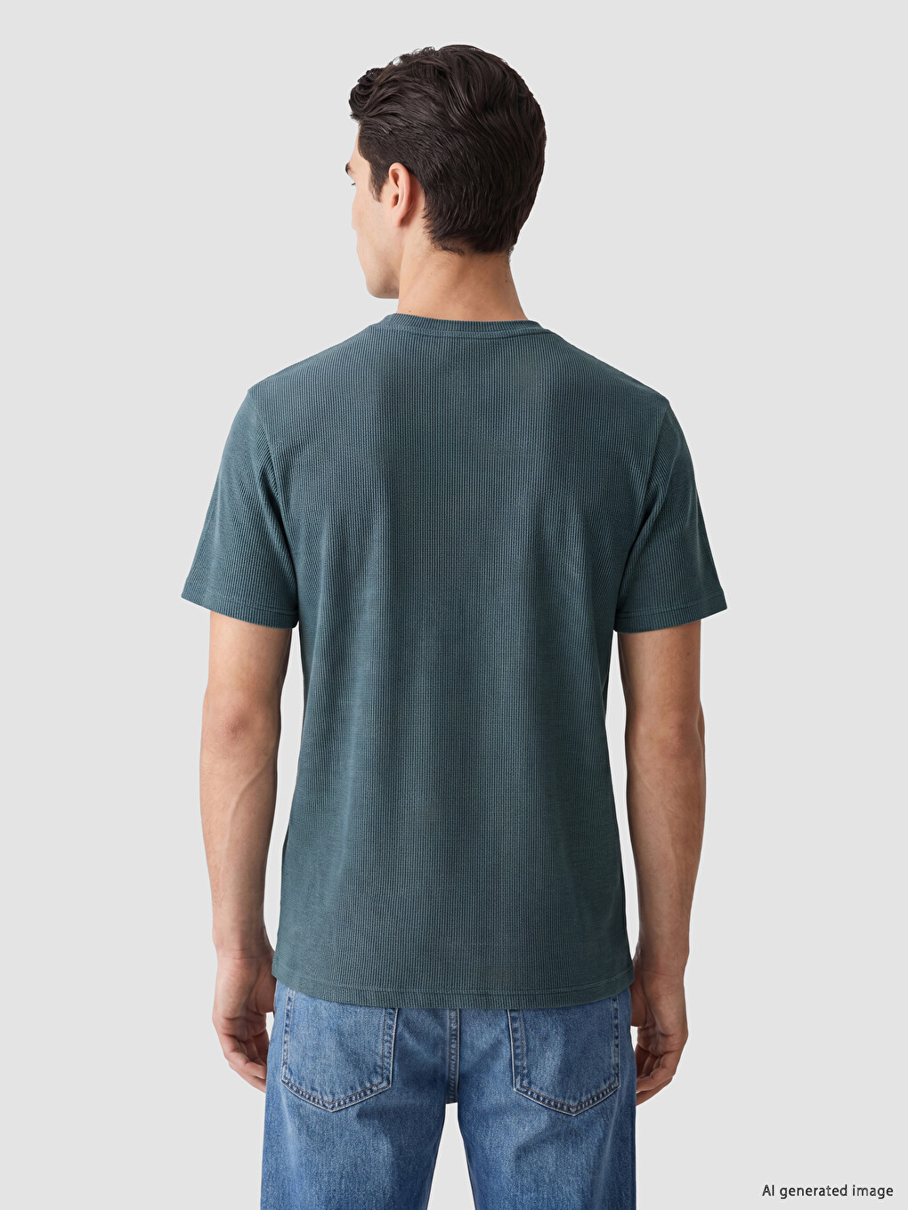 Crew Neck Men's T-shirt-6