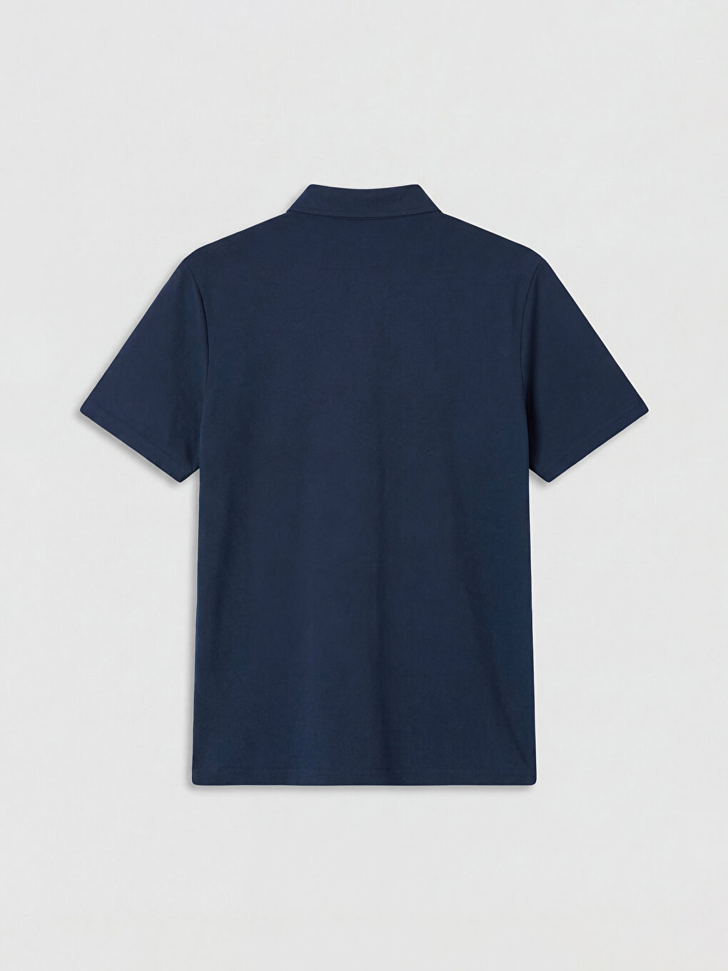 İndigo Polo Yaka Pike Erkek Tişört-1