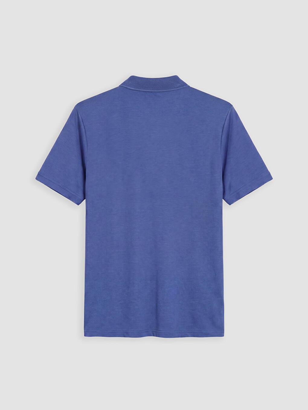 İndigo Polo Yaka Pike Erkek Tişört-1