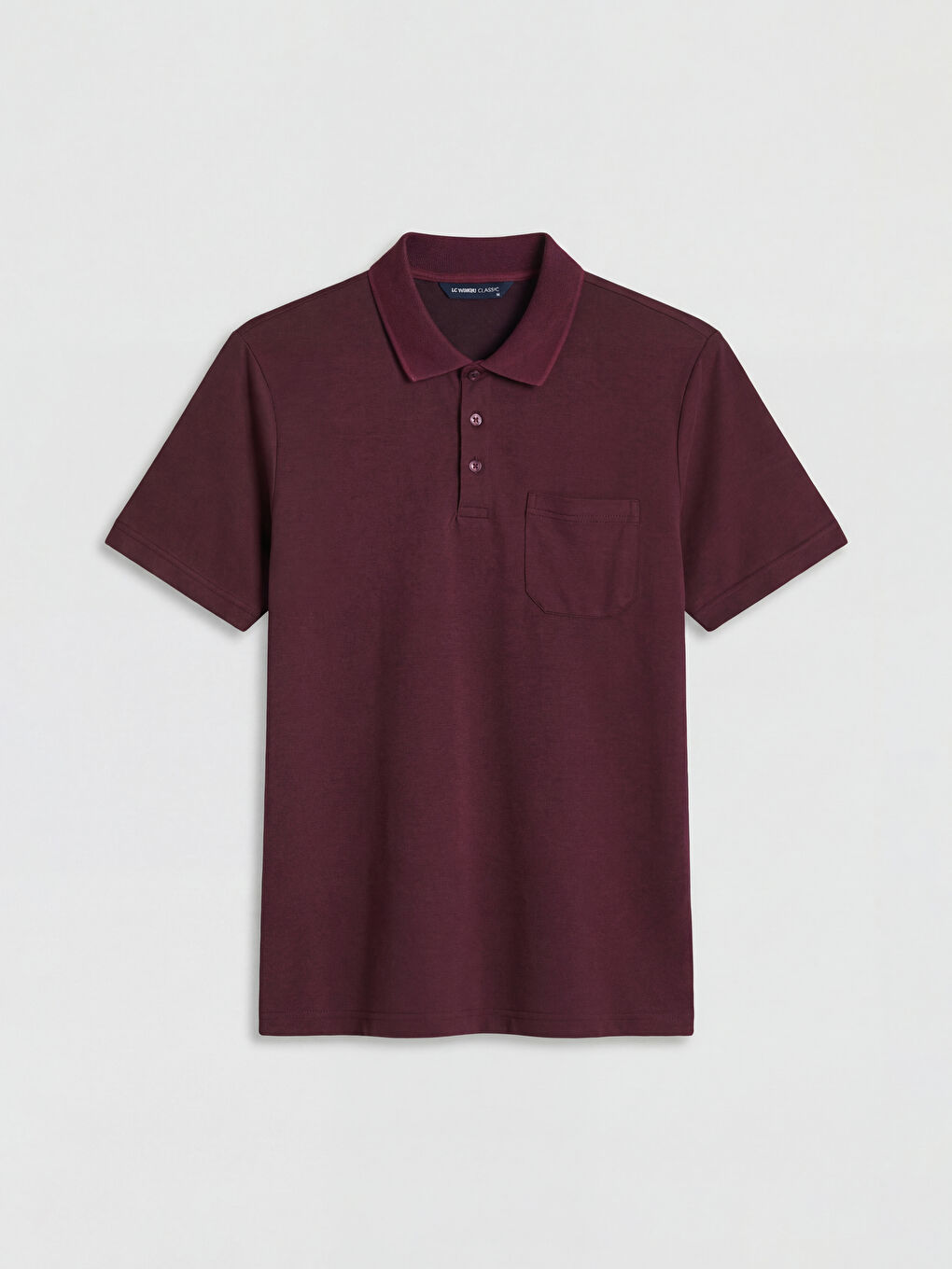 Polo Collar Pique Men's T-Shirt-4