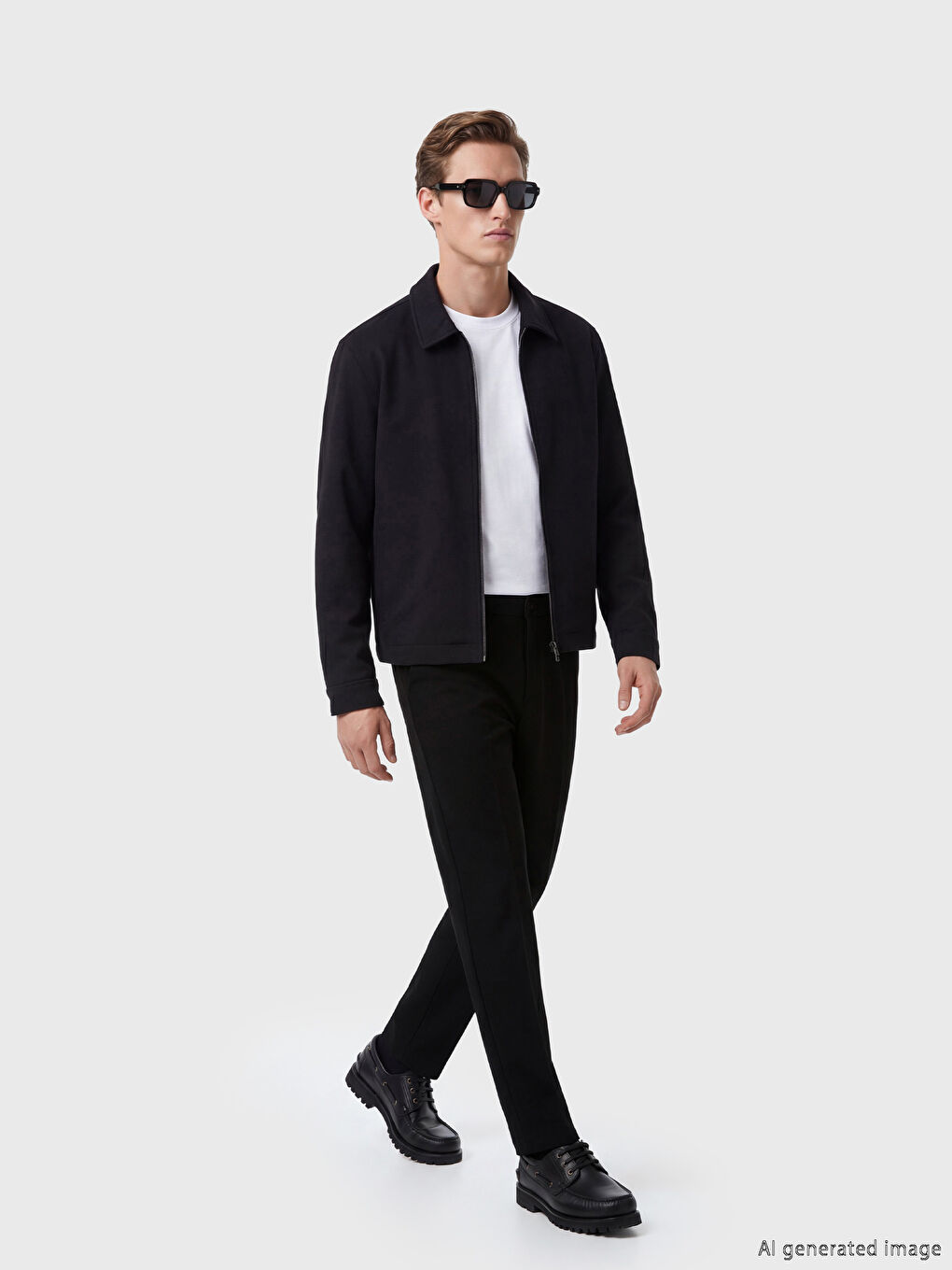 Classic Fit Viscose Men's Trousers