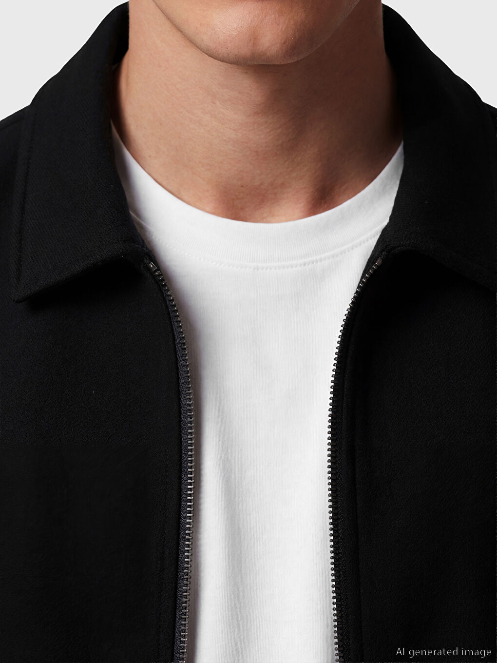 Manteau NOIR Homme-2