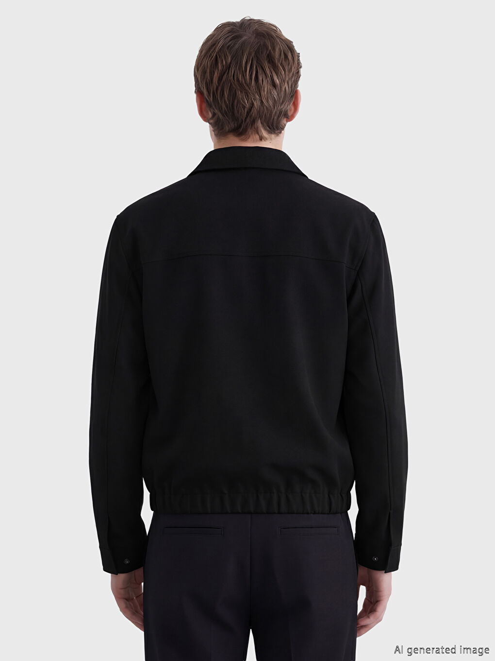 Manteau NOIR Homme-3