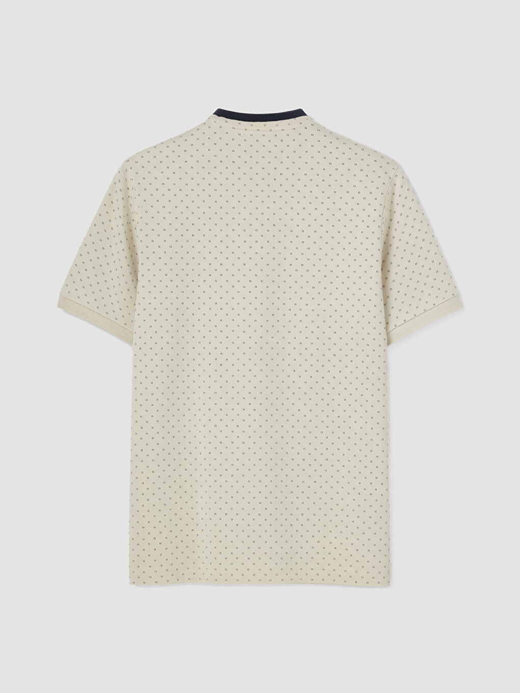 Tricou Pique Bărbați Imprimat Guler bandă-2