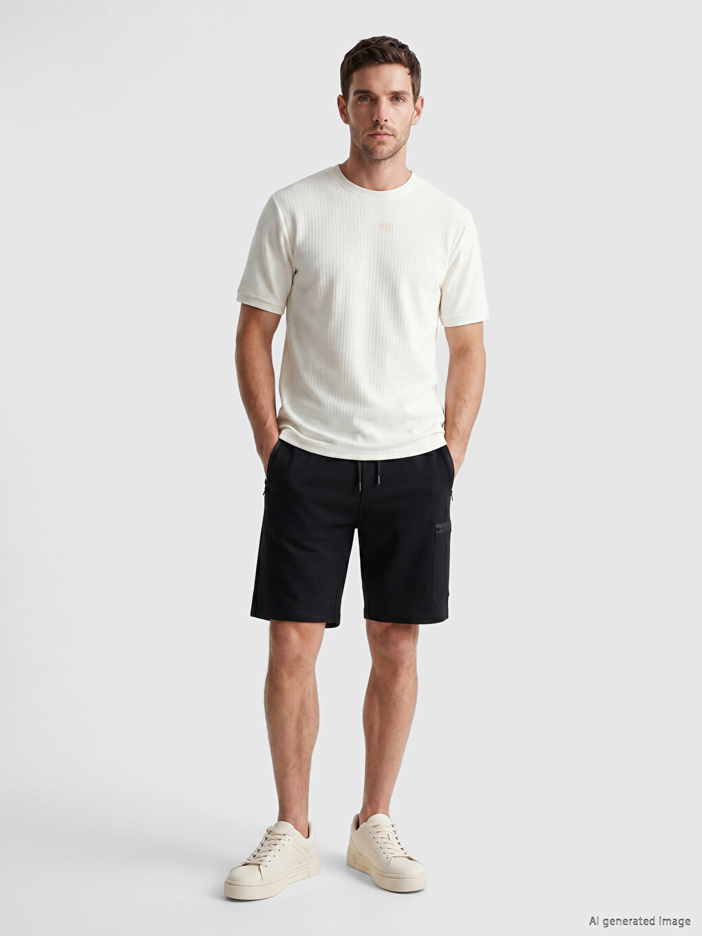 Regular Fit Men's Cargo Shorts