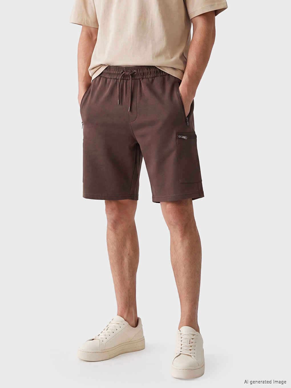 Regular Fit Men's Cargo Shorts