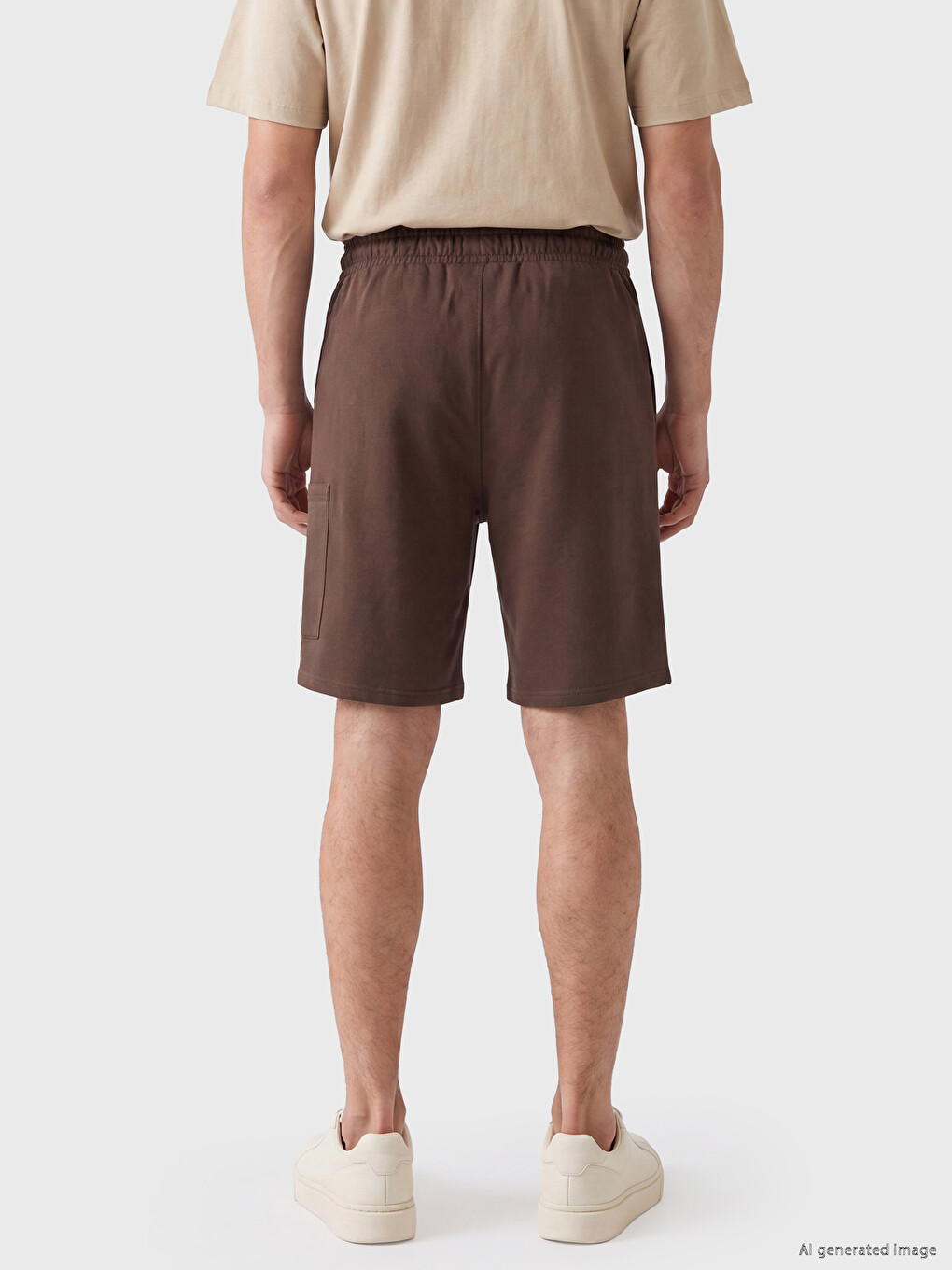 Regular Fit Men's Cargo Shorts-2