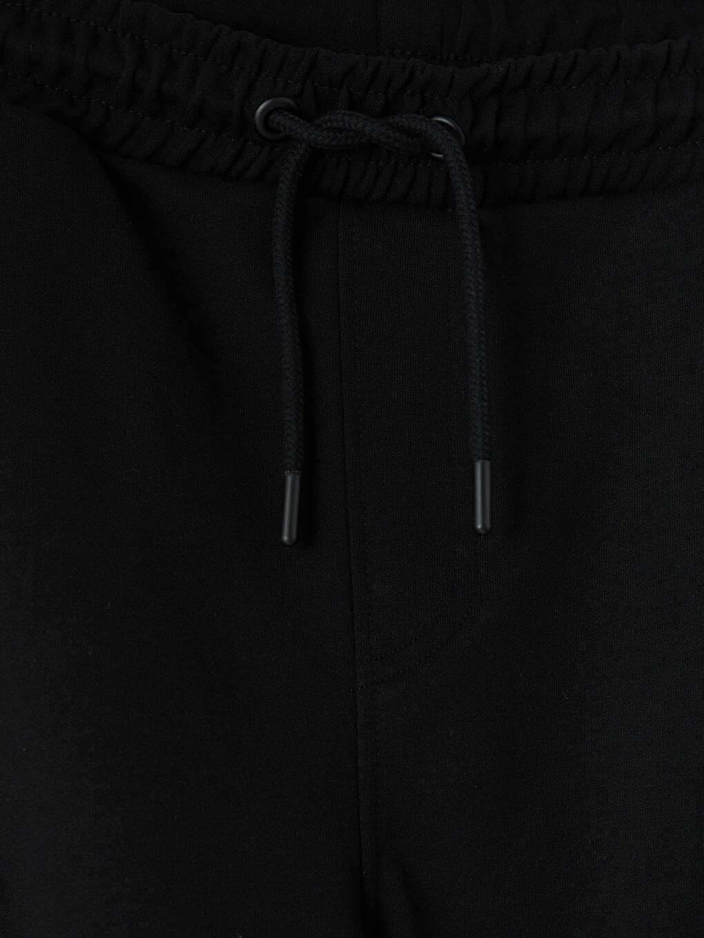 Siyah Regular Fit Erkek Kargo Şort-5