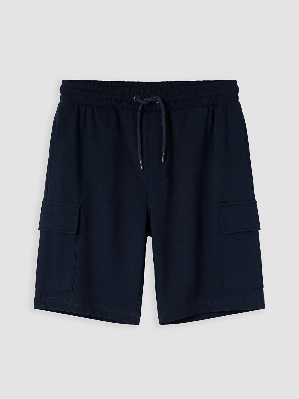 Lacivert Regular Fit Erkek Kargo Şort