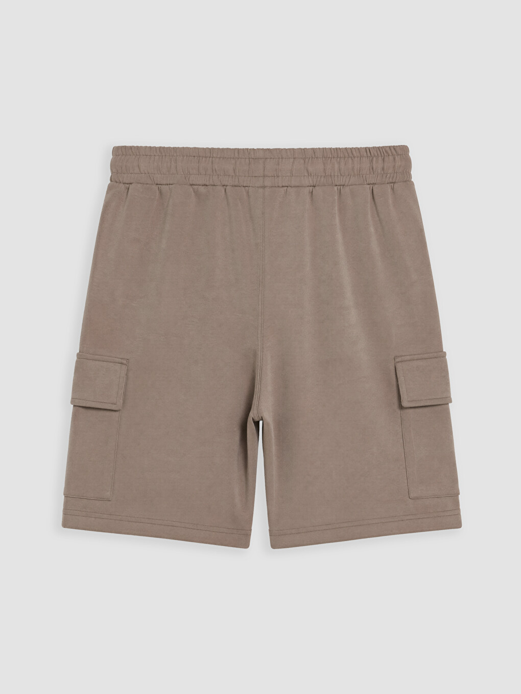 Kahverengi Regular Fit Erkek Kargo Şort-2