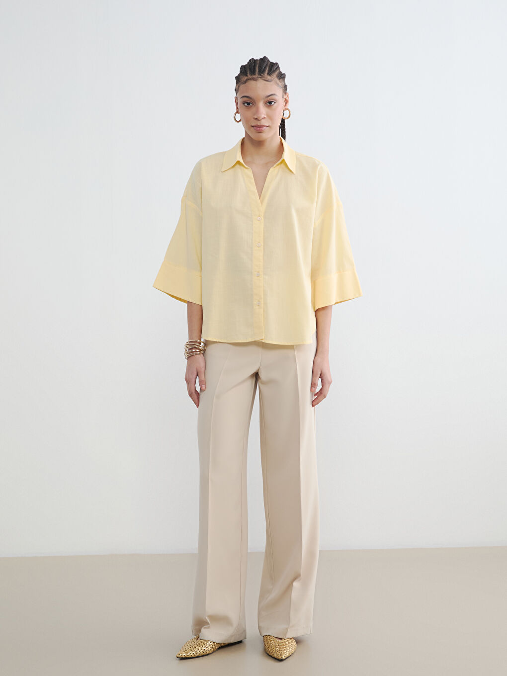 قميص نسائي أوفرسايز-1