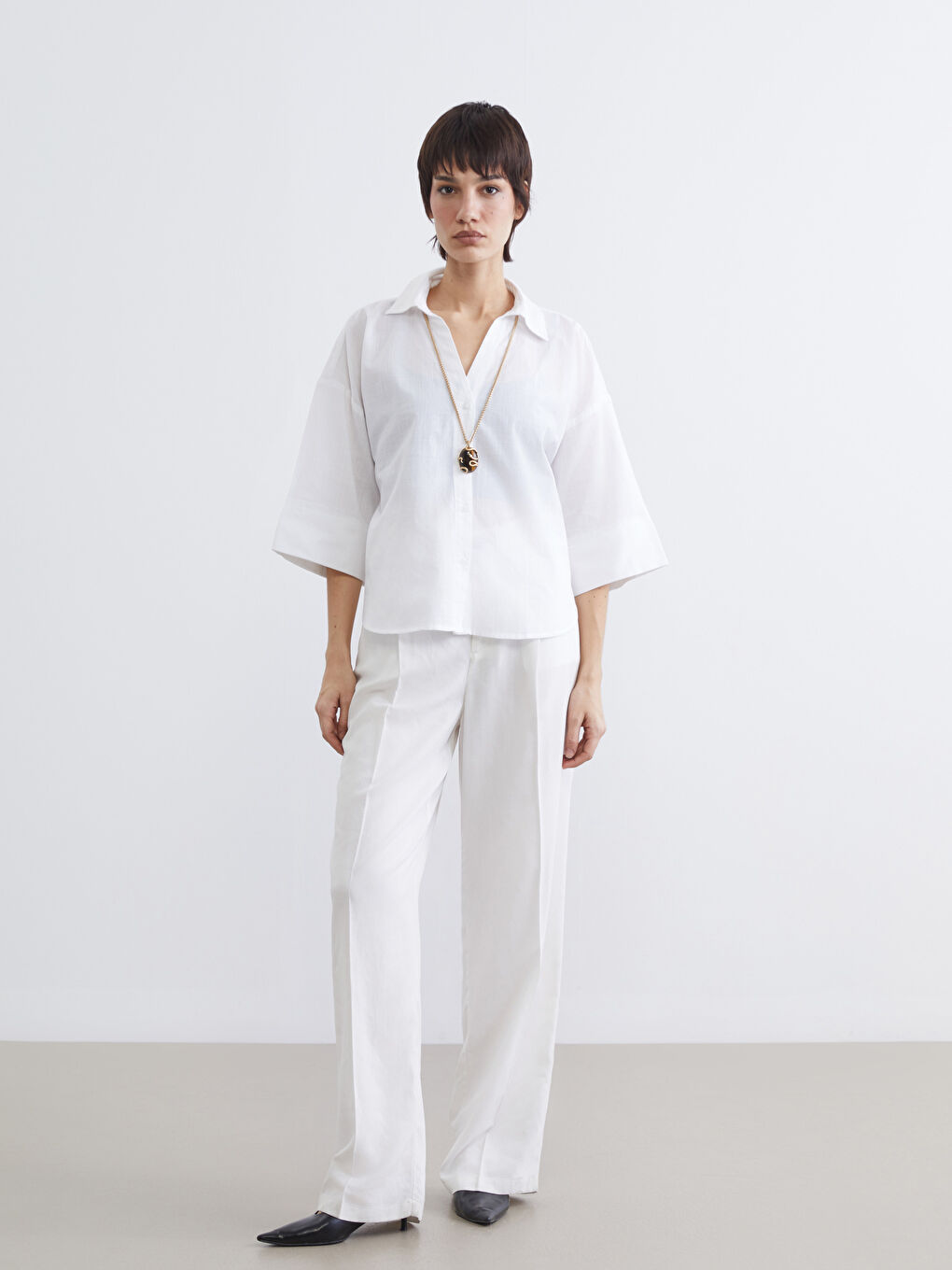 Oversized Women's Shirt-1