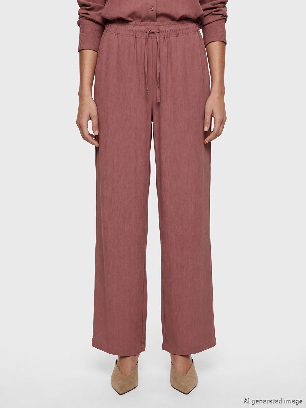Woman PINK Trousers-1