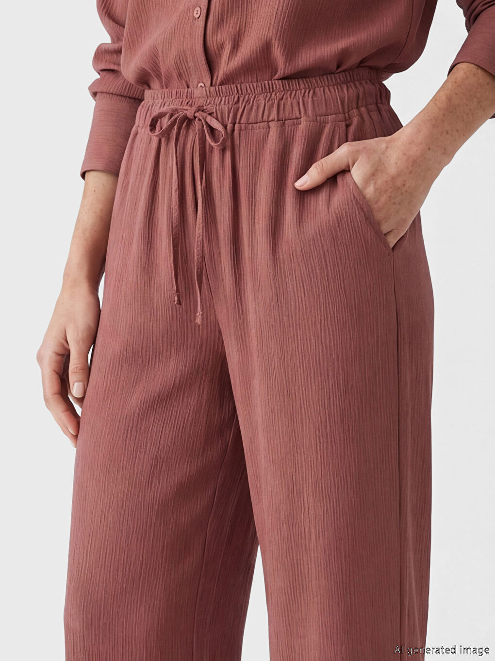 Woman PINK Trousers-2