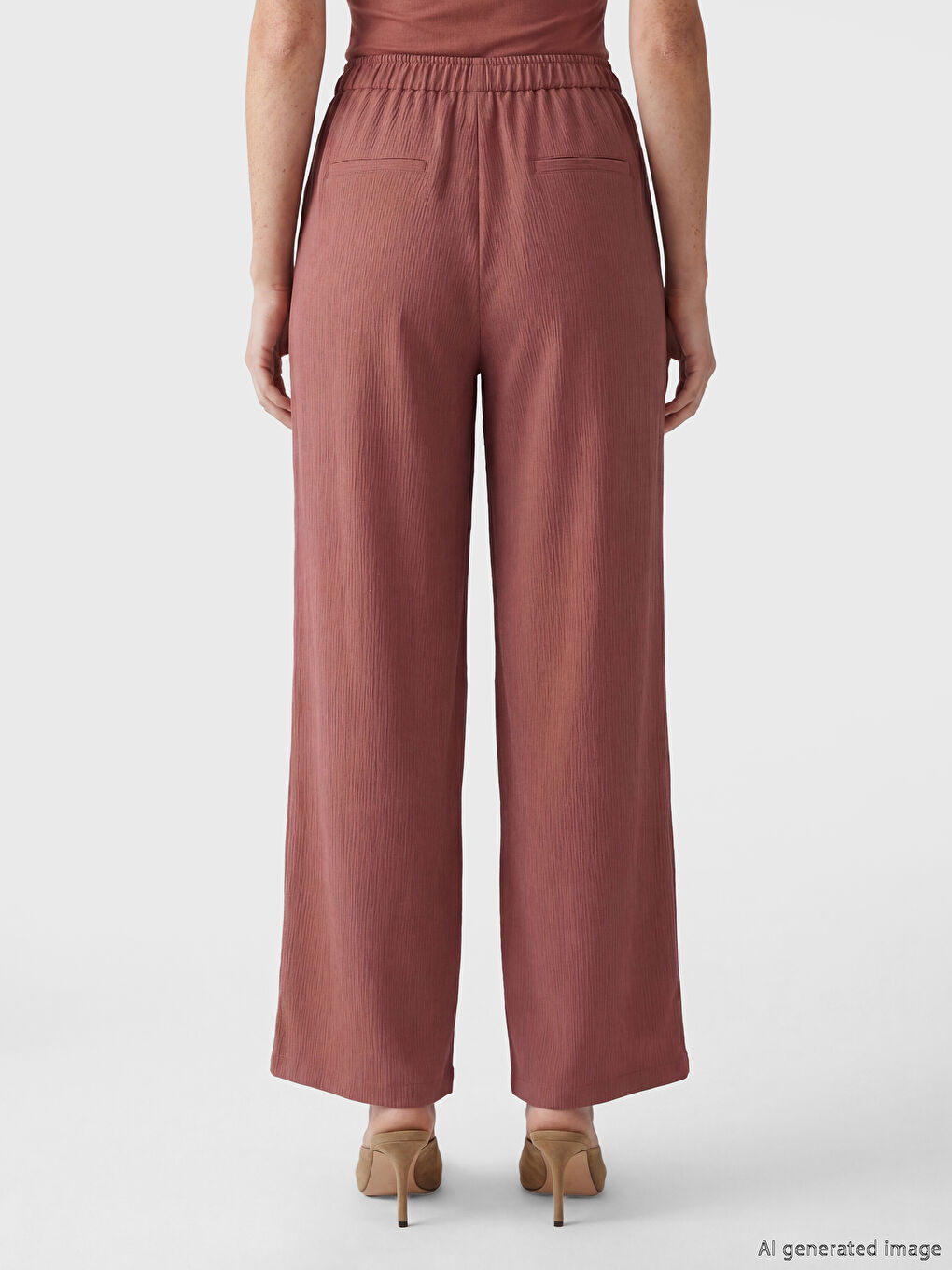 Woman PINK Trousers-3