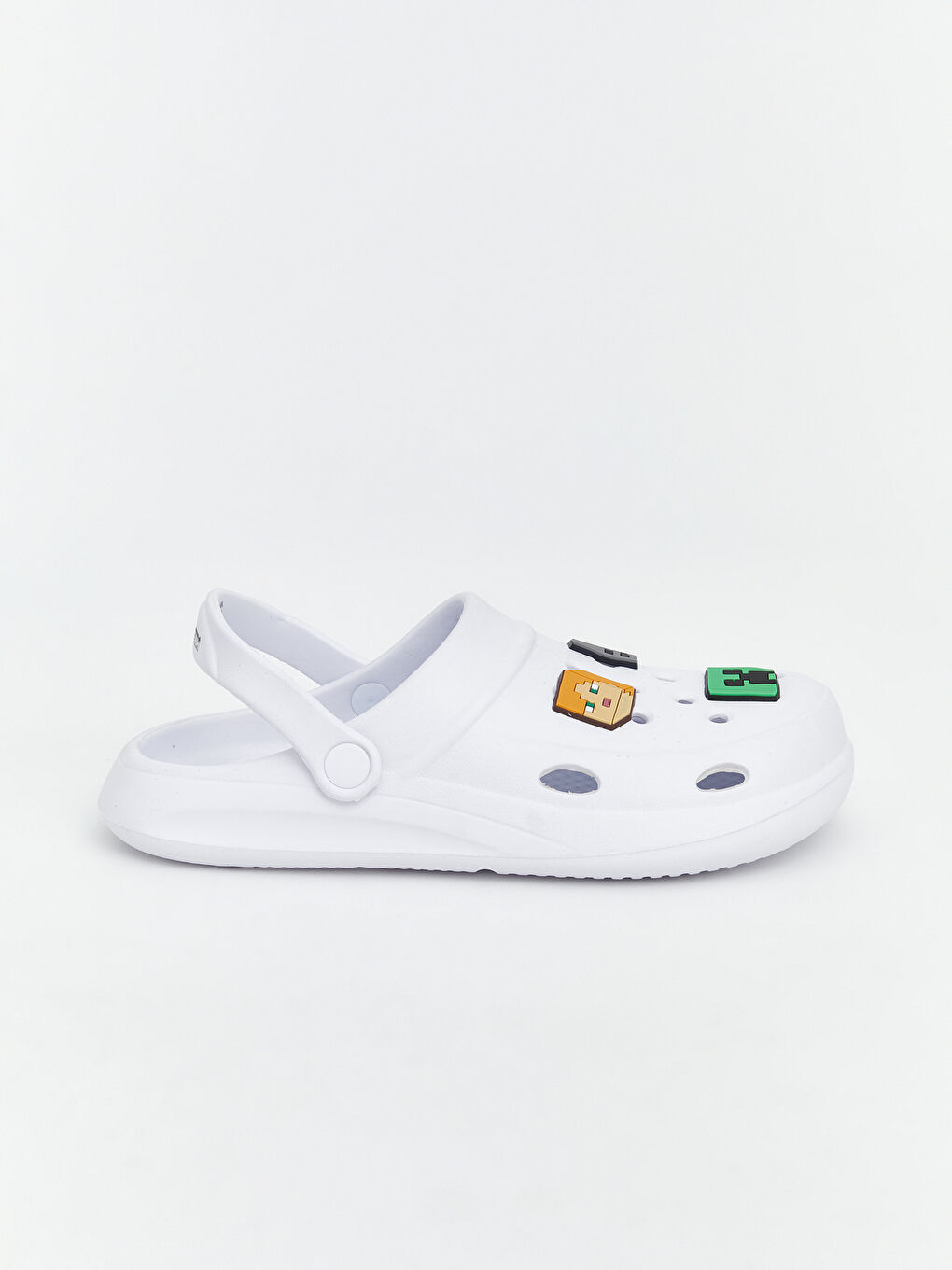 Boy WHITE Clogs-1