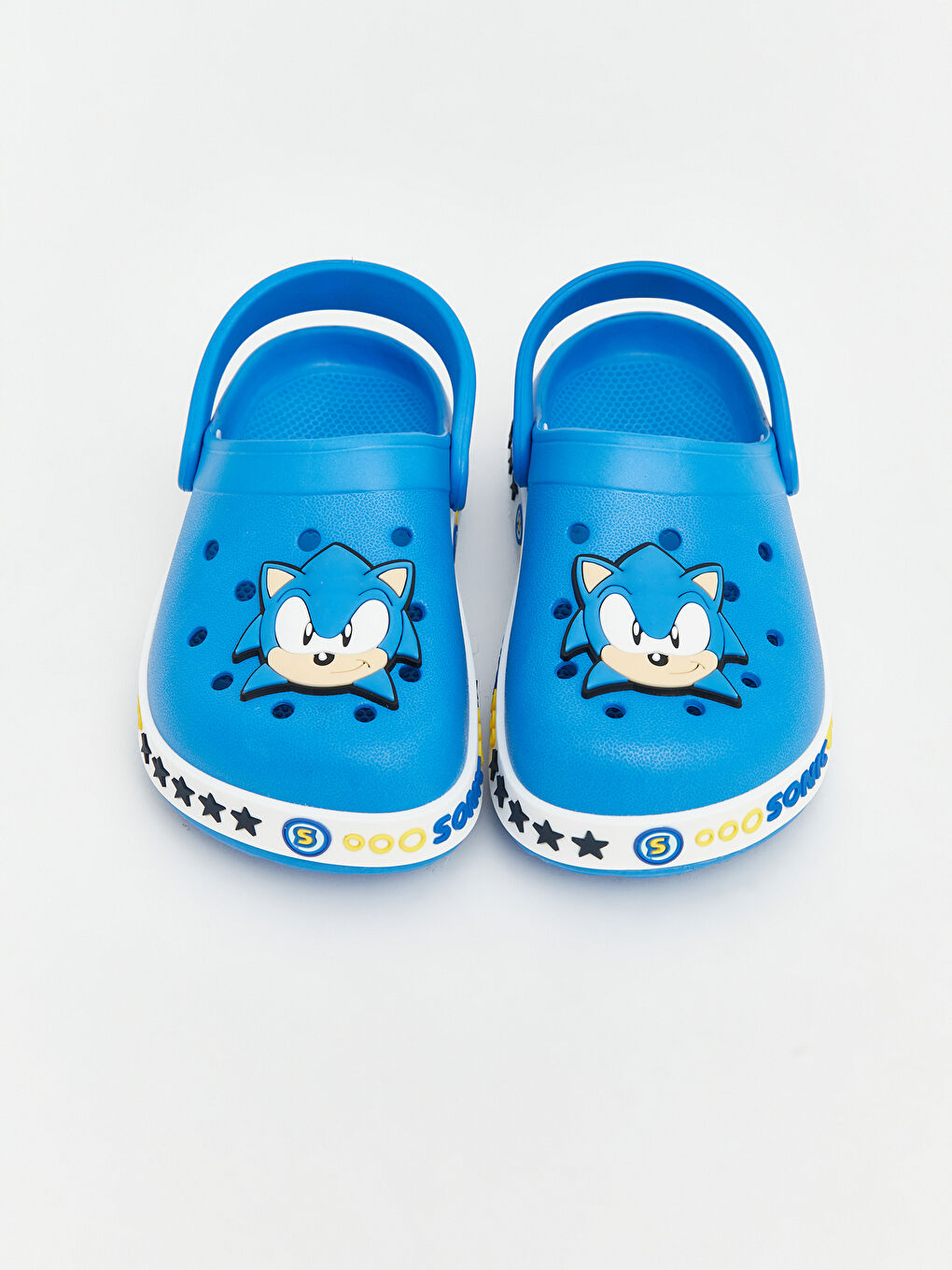 Sonic Baskılı Erkek Bebek Plaj Sandaleti-2