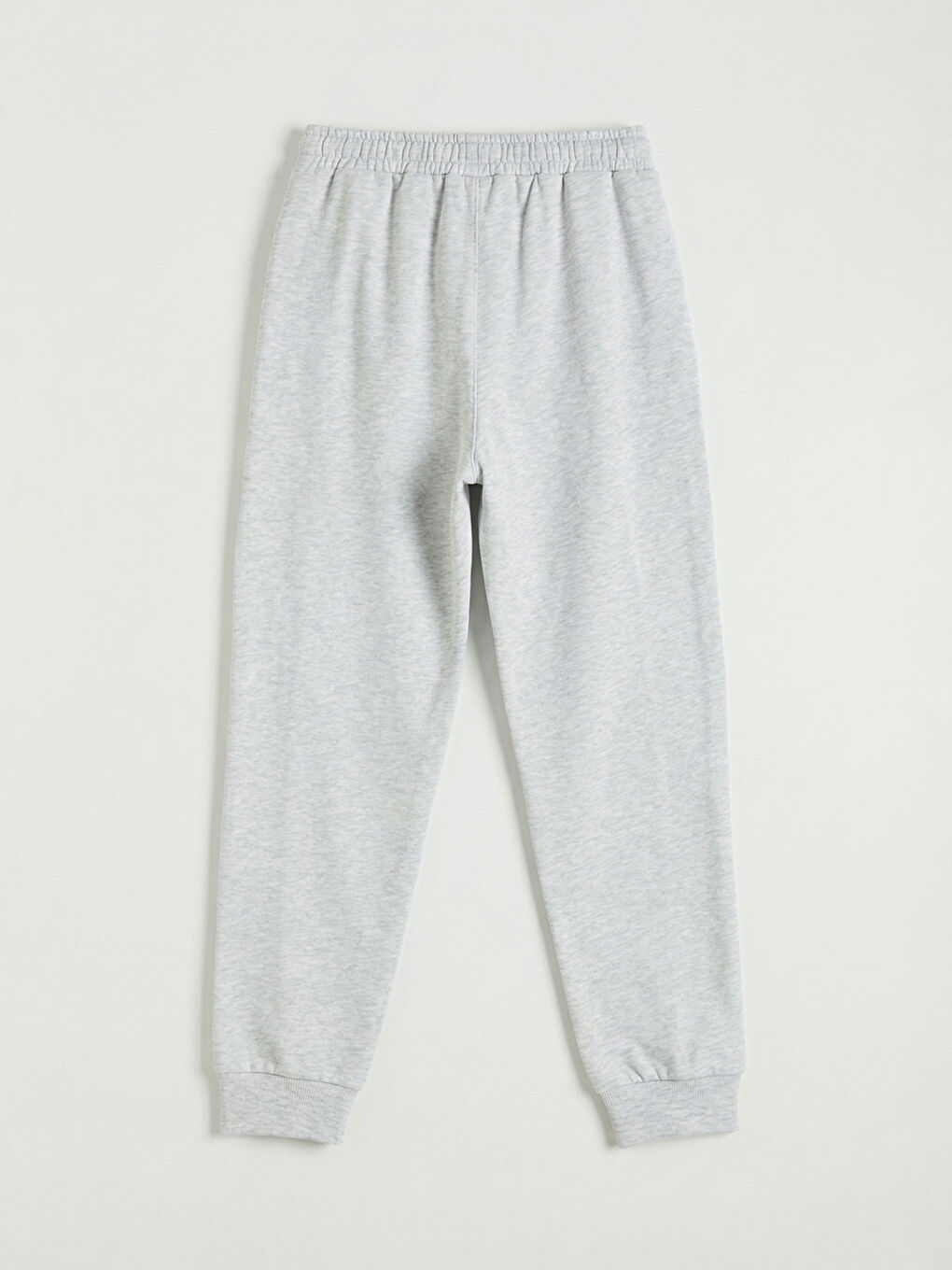 Gri Beli Lastikli Erkek Çocuk Jogger Eşofman Altı-1