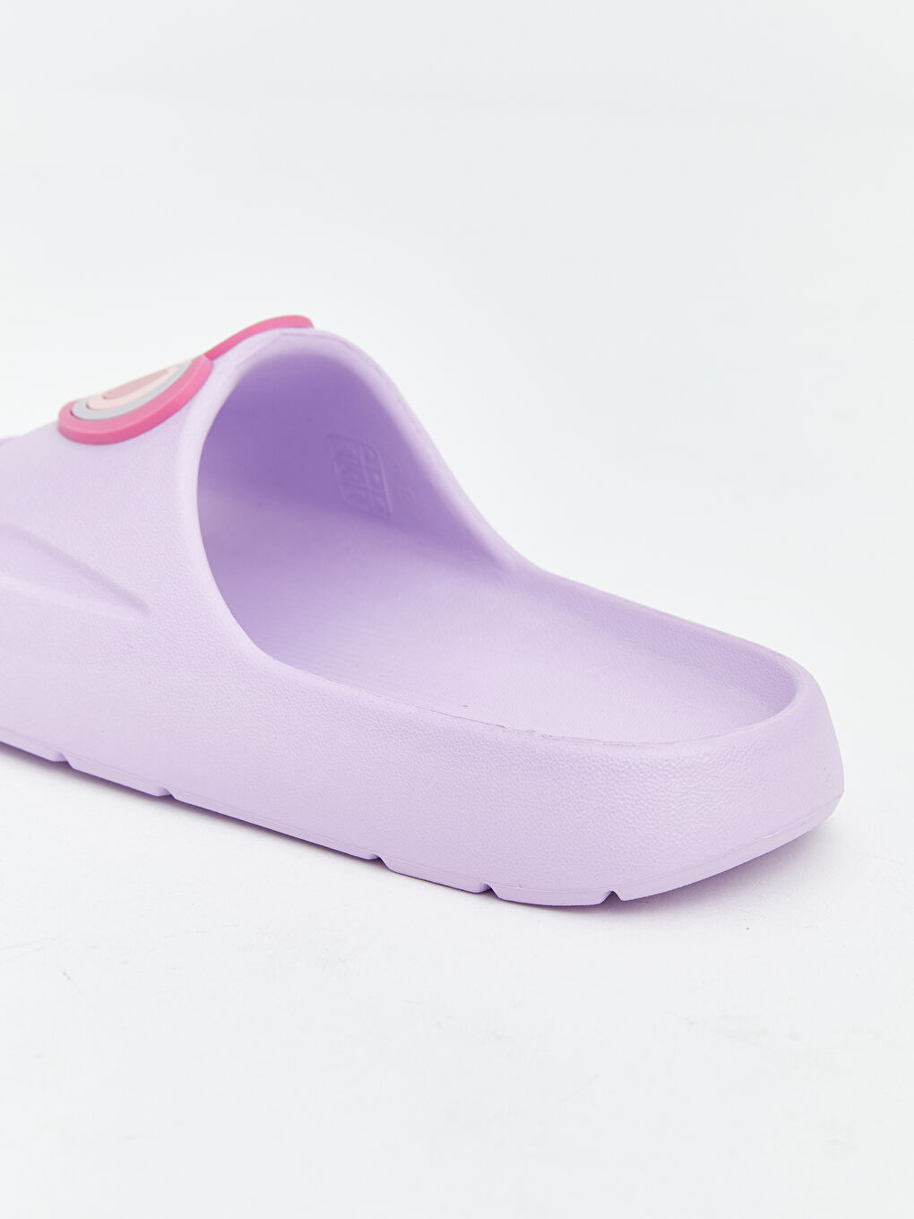 Kalp Baskılı Kız Bebek Terlik-4