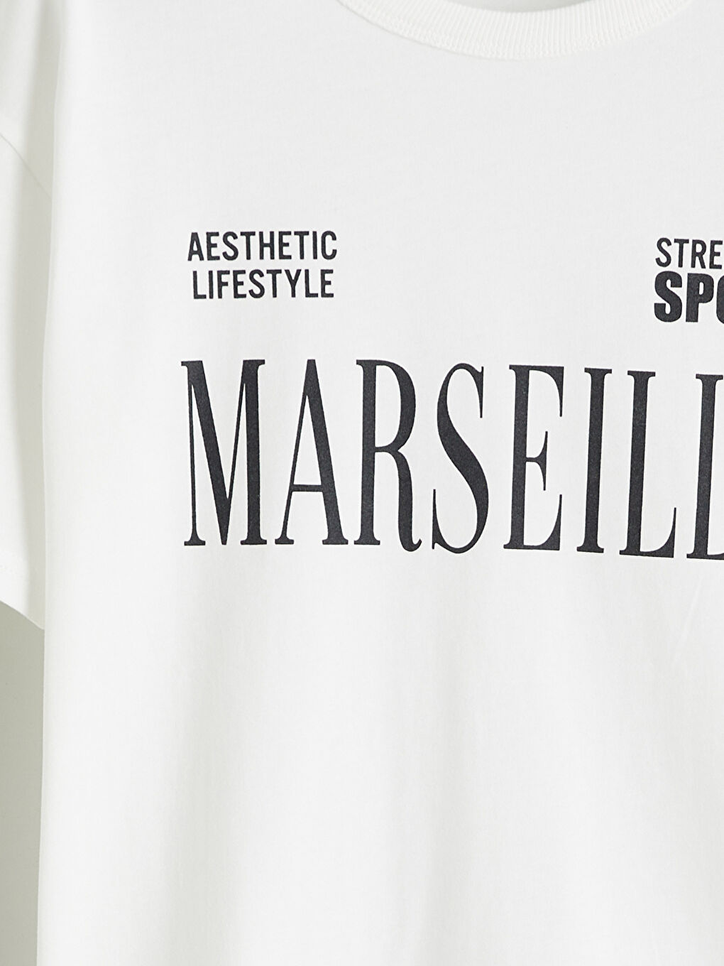 Ekru Baskılı Kısa Kollu Erkek Çocuk Tişört-2