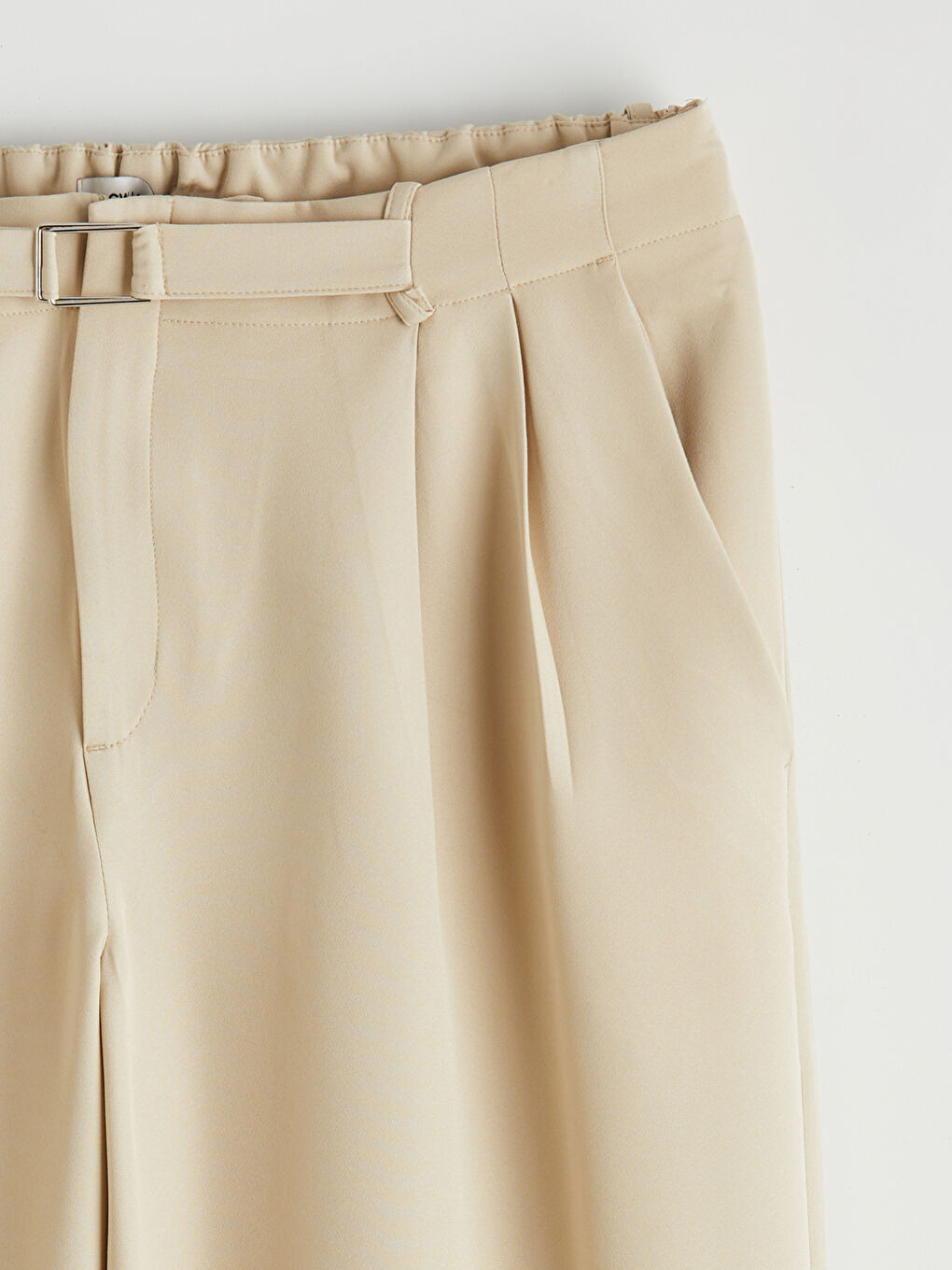 Woman BEIGE Formal Dress Trousers-5