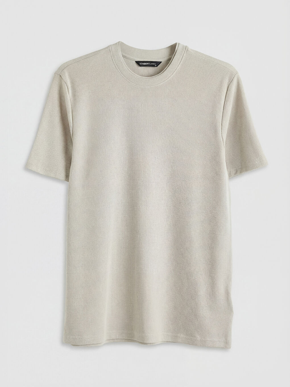 تي شيرت رجالي بياقة دائرية-4