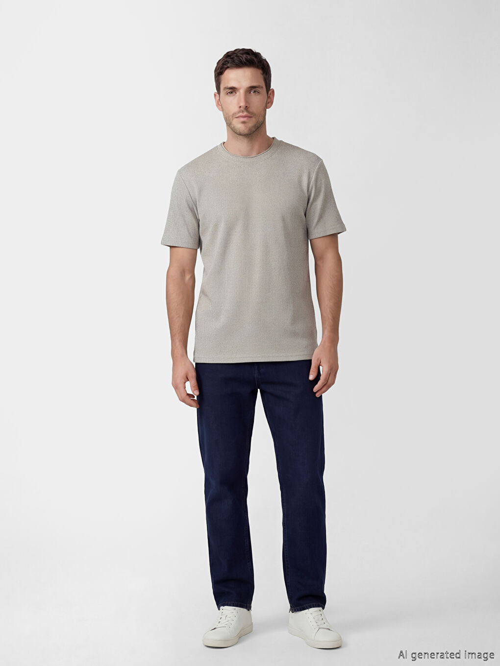 Crew Neck Men's T-Shirt-1