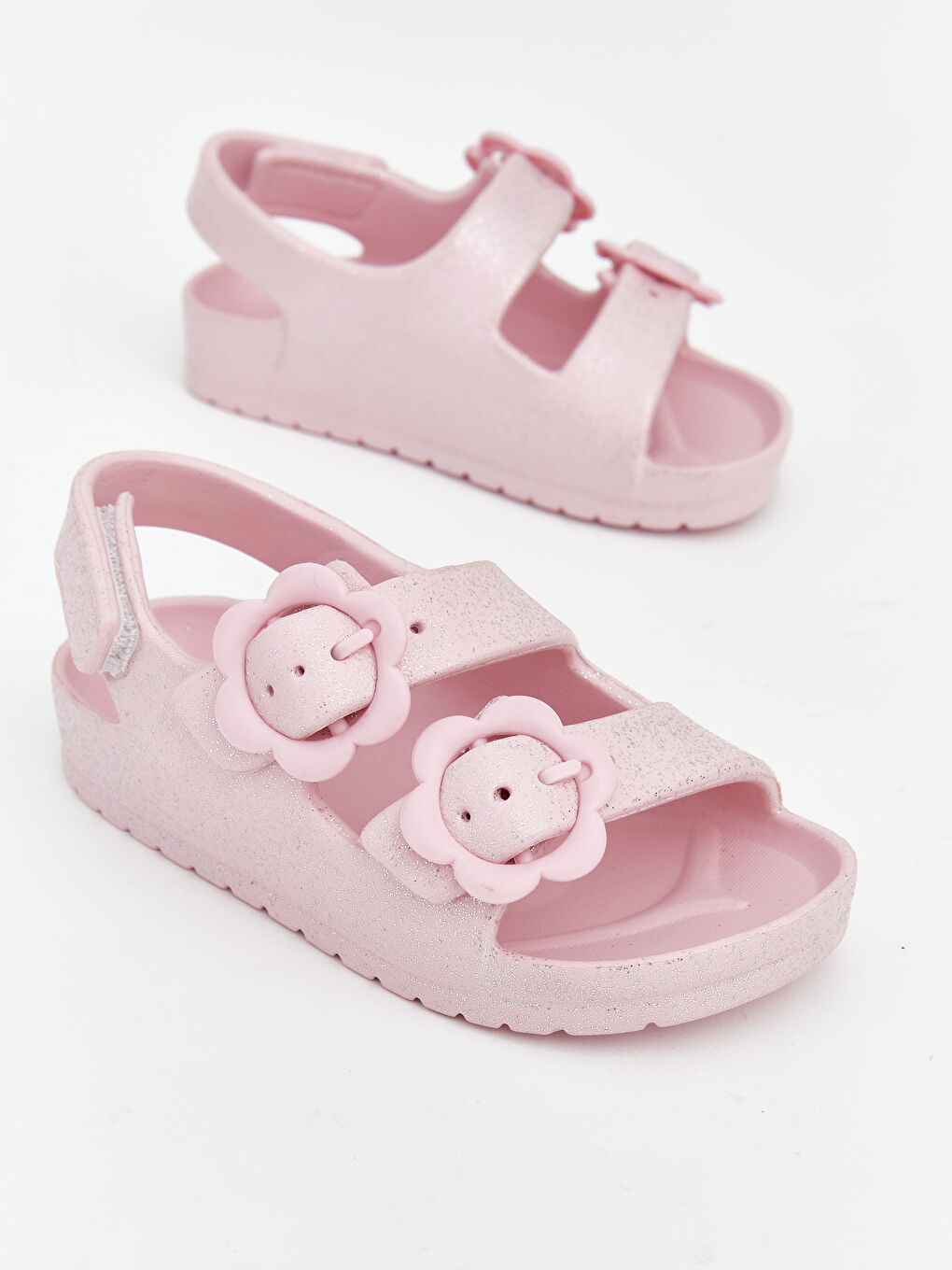 Sandale pentru fetițe cu fixare tip velcro-2