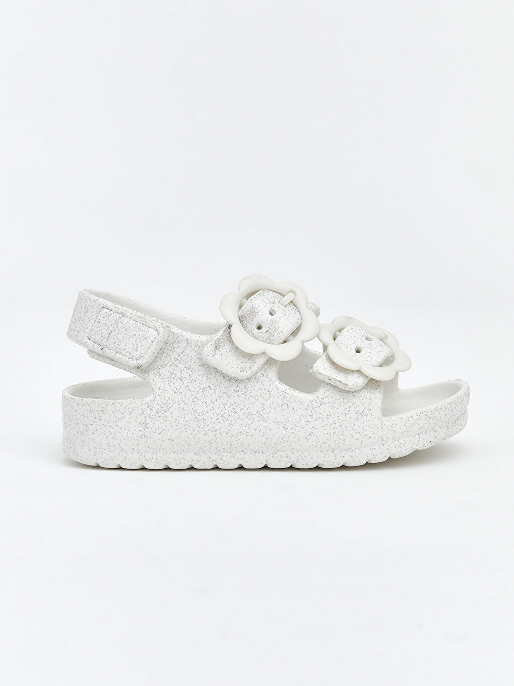 Hook and Loop Fastening Baby Girl Sandals-1