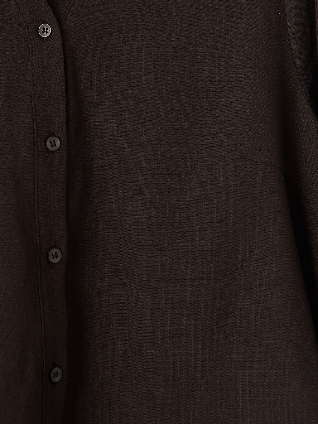 Kahverengi Regular Fit Kadın Gömlek-2