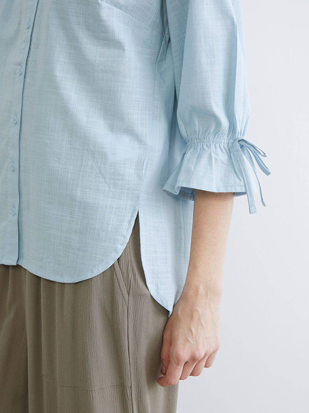 Женская рубашка стандартного кроя-2