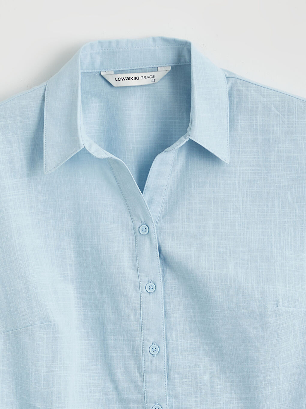 Женская рубашка стандартного кроя-5