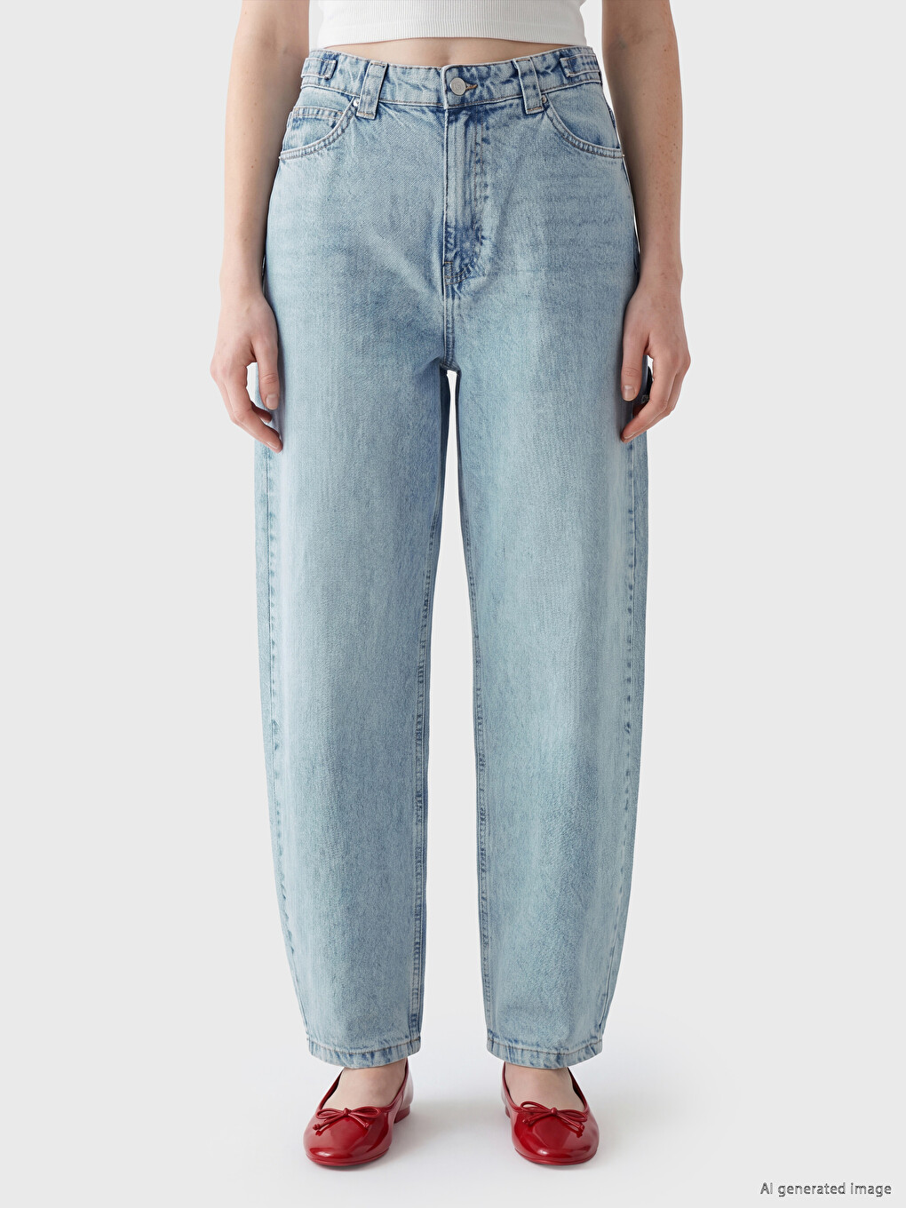 Baggy Fit Women's Jeans-1